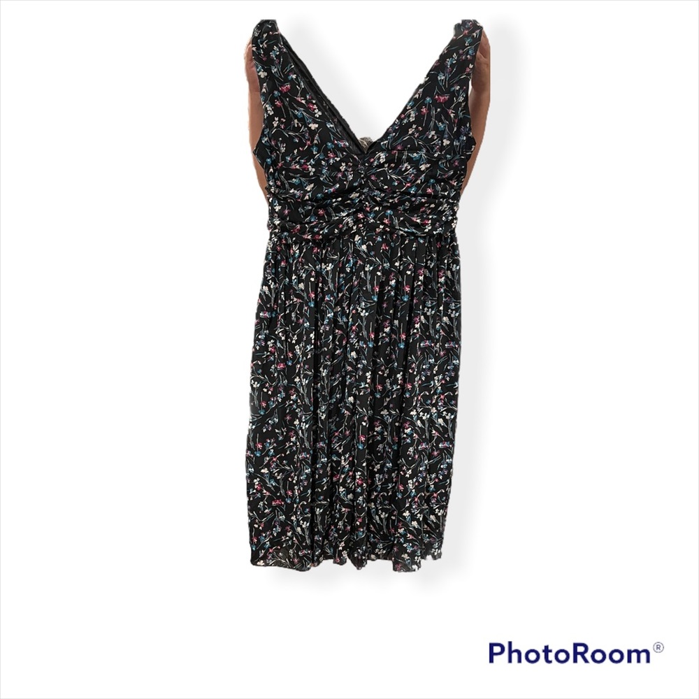 Floral plus size dress